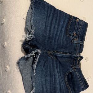 Levi's Dark Blue Denim Shorts